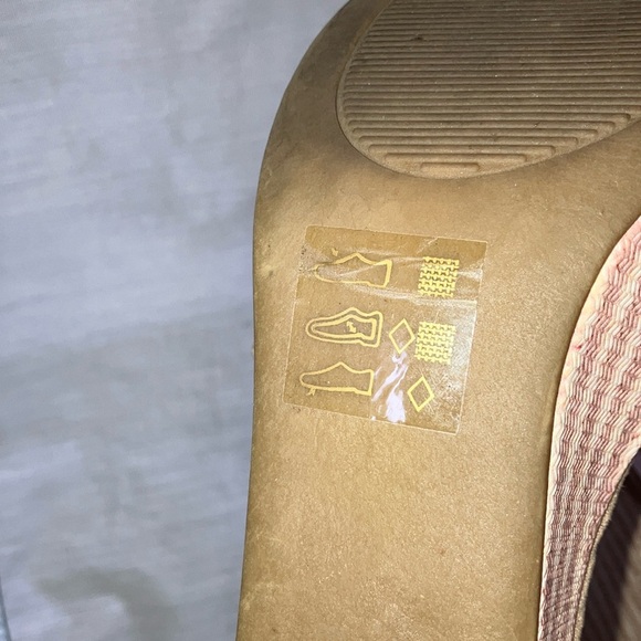 Women’s size 9 Cream Platform Shoes with Chunky Heel - Picture 5 of 14